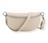 Blade Riñonera para Mujer de Piel auténtica, Elegante riñonera para Mujer con 2 Cinturones Anchos Desmontables y Ajustables, Bolso Cruzado para Mujer, Bolso Cruzado para Mujer, Bolso de Pecho de Alta
