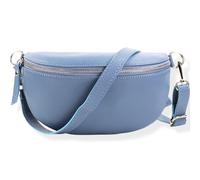 Blade Riñonera para Mujer de Piel auténtica, Elegante riñonera para Mujer con 2 Cinturones Anchos Desmontables y Ajustables, Bolso Cruzado para Mujer, Bolso Cruzado para Mujer, Bolso de Pecho de Alta