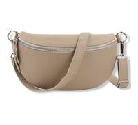 Blade Riñonera para Mujer de Piel auténtica, Elegante riñonera para Mujer con 2 Cinturones Anchos Desmontables y Ajustables, Bolso Cruzado para Mujer, Bolso Cruzado para Mujer, Bolso de Pecho de Alta
