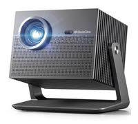 BladeCine Cube 600 Netflix Proyector, nativo 1080P, compatible con 4K, proyector portátil con WiFi y Bluetooth, verdaderos 600 lúmenes ISO, soporte cardán ajustable de 360°, proyector de video