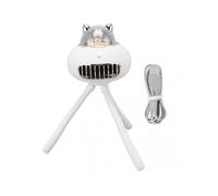 Bladeless Baby Stroller Fan, Portable Rechargeable Crib Fan for Summer Comfort, Turbo Air Technology Ensuring Safe Cool Breeze, Non-Toxic ABS