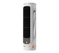 Bladeless Tower Fan, Bladeless Desk, 9.92x3.11in Recargable Air Circulator, 3 Speed Wind Settings, Compact Space Saving for Living Room, Bedroom, Kitchen, Summer