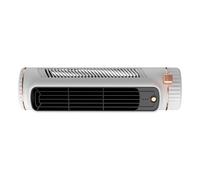 Bladeless Tower Fan Bladeless - Ventilador de sobremesa para torre pequeña | 3 Speeds recargable Air Circulator Desk Accessories 25,2 x 7,9 x 7 cm | For Living Room Bedroom Kitchen Summer Outdoor Travel