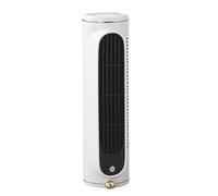 Bladeless Tower Fan, Personal Bladeless Desk Fan Towers, ABS Material, Quiet 3 Speeds Rechargeable Air Circulator Accessories for Living Room, Bedroom, Kitchen, Summer, Outdoor, Travel, 25.2x7.9x7cm