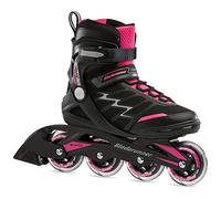 Bladerunner by Rollerblade Advantage Pro XT - Patines en línea para Mujer, Color Negro y Rosa, Patines en línea, Talla 10