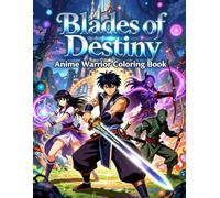 Blades of Destiny Anime Warrior Coloring Book: Epic Anime Heroes, Legendary Swords, Fantasy Battles, and Action-Packed Warrior Designs for Teens and Adults