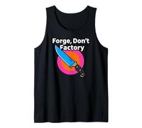 Bladesmith Forge Don't Factory Knife Maker Camiseta sin Mangas