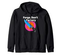 Bladesmith Forge Don't Factory Knife Maker Sudadera con Capucha