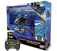 BLADEZ Batman R/C Helicóptero 2 canales Gyro Batman Helicóptero, DC Comics, RC 2 canales con control giroscopio, fácil de volar con luces, a prueba de golpes, juguete con licencia para niños, Toyz
