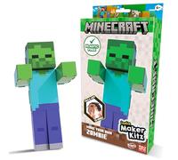 BLADEZ Minecraft Make Your Own Zombie, juego de manualidades con licencia, artes y manualidades para niños y niñas, juguete con licencia para niños, fabricante creativo Kitz Toyz
