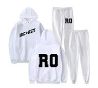 BLAENU Royel Otis Sudadera Con Capucha Pantalones De Chándal Conjuntos De Dos Piezas Sudadera Con Estampado De Álbum + Pantalones De Chándal Conjunto Para Hombre Y Mujer XXS-4XL-White||xx_s