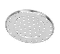 Blaihild Bandeja de de Acero Inoxidable con Soporte en Forma de V Estante de Espesado para Calentar Uniformemente Accesorio de Cocina Desmontable para Albóndigas Bollos Verduras en Ollas Woks para