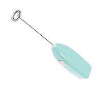 Blaihild Batidora de Mano Eléctrica Inalámbrica, Funciona con Pilas, 2 AA, Mini Agitador de Bebidas Portátil para café, Leche, Vino, Varita Espumadora Compacta con un Botón, para Uso Doméstico, (BLUE)