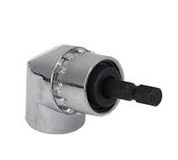 Blaihild Broca Angular de 1/4 Pulgadas, Cabeza Hexagonal, Extensión de Bloqueo Magnético de 105° para Taladros Eléctricos, Material de Carburo, ángulo Ajustable para Torcer Tornillos y Tuercas en