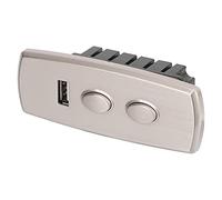 Blaihild Controlador de Interruptor, Control Remoto de Carga con Puerto USB de 2 Botones y 5 Pines para Sofás Eléctricos, con Microinterruptor de Accionamiento Directo y Material ABS