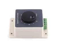 Blaihild Controlador de Velocidad del Motor PWM 10V 60V DC 10A 20A Terminal de Tornillo Máximo para Motores de 12V 24V 120W 240W Uso en Exteriores Control de Velocidad Variable para Proyectos de