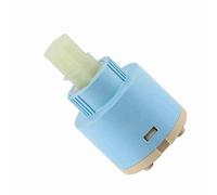 Blaihild Disco de Cerámica de 35 Mm y 40 Mm, Reemplazo de Válvula de Grifo Mezclador de Agua Azul ABS, con Lámina de Cerámica Duradera, para Grifo de Baño y Cocina (40 de diámetro)