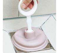 Blaihild Émbolo de Fregadero, Herramienta para Desatascar Drenaje de Tuberías de Cocina, Limpiador de Ventosa de Plástico y TPR para Fregaderos y Bañeras, Utensilio de Cocina Esencial (PINK)