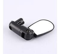 Blaihild Espejo de Bicicleta para Manillar Rotación Ajustable de 360 grados ABS Cromado de Alta Definición 37 G Retrovisor Liviano para Bicicleta Eléctrica de Montaña Scooter Seguridad en los