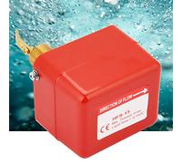 Blaihild Interruptor de Flujo Microinterruptor SPDT Roscado de 1/2 Pulgada Punto de Ajuste Ajustable para de Protección de Unidad de Refrigeración por Agua, Cuerpo de Acero Inoxidable de Latón,