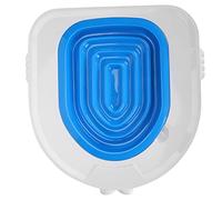 Blaihild Kit de Entrenamiento para IR Al Baño para Gatos, Material ABS, Entrenamiento Paso a Paso para Todos los Tamaños de Gatos, Se Adapta a Inodoros Redondos o Alargados, Juego Completo de 5