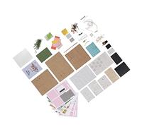 Blaihild Kit en Miniatura de Casa de Muñecas DIY, Juguete de Rompecabezas de Casa de Muñecas de Madera, Muebles en Miniatura a Escala 1:24 para Decoración del Hogar y Regalo