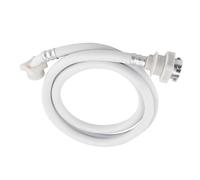 Blaihild Manguera de Entrada para Lavadora Manguera de Suministro de Agua de PVC de 2 M con Conectores G1/2 para Lavadoras de Carga Frontal y Carga Superior - Duradera sin PVC Resistente a Alta (2m)