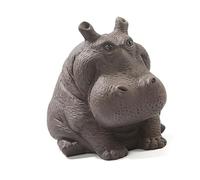 Blaihild Mascota de té China Zisha, Figura de Hipopótamo de Arcilla Púrpura Hecha a Mano para té Kungfu, con Exquisita Artesanía y Simbolismo Auspicioso para los Amantes del