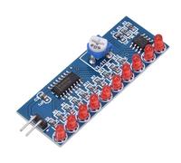 Blaihild Módulo Cazador LED NE555 CD4017, Kit de Luz que Fluye de Agua, Velocidad Ajustable con Circuito de Generación de Reloj, para Proyectos de Circuitos Electrónicos