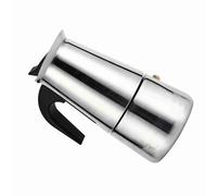 Blaihild Moka de Acero Inoxidable, 100 Ml, 200 Ml, 300, 450, Máquina de café Expreso con Tapa de Estufa para Inducción de Gas, Cerámica Eléctrica, Preparar Rico café Italiano Cubano en 5 Minutos,