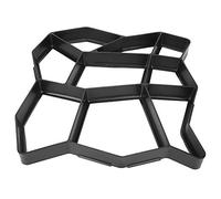 Blaihild Molde de Adoquín de Material PP con Patrón Irregular para Caminos de Jardín, Patios, Molde de Piedra de Paso, de Hormigón Reutilizable para Proyectos de Paisajismo de Bricolaje