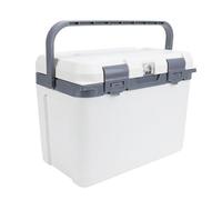 Blaihild Nevera Portátil de 15 litros con Aislamiento de Espuma de PU Ultraligero con Asa de una Mano, No Más Pesados Tornillos para el Cofre de Hielo o Agua de Deshielo de Corta Duración,