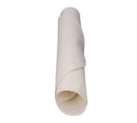 Blaihild Parche de Tambor Bongo Piel de Cabra Natural 15,75 Pulgadas 0,8 Mm de Grosor para Percusión Latina, Superficie de Textura Clara, Reemplazo Liviano para Reproductores de Conga Bongo, Estudio