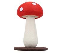 Blaihild Poste Rascador para Gatos con Forma de Seta, Bonito Rascador Cubierto de Sisal para Gatos de Interior, con Cuerda de Sisal Natural Duradera y Base Resistente