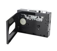 Blaihild Reproductor de Casete Portátil Grabadora de Cinta con Marcha Atrás Automática 118x90x30 Mm 266 G, Bluetooth 5.0 Radio FM Conector de 3,5 Mm, Reproductor de Casete para Reproducción de Cintas