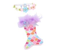 Blaihild Ropa para Muñecas de 6,7 Pulgadas, Traje de Tela Hecho a Mano con Diseño de de con Tocado, Vestido de Tela Suave para Coleccionistas de Muñecas de 17 Cm, 22 G de Peso Ligero para un Juego