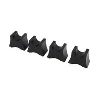 Blaihild Soportes para Cables de Altavoz, Aleación de Aluminio, Paquete de 4 Pies de Púas de Ajustable de 1,2 Pulgadas, de Gestión de Cables HiFi con Absorción de Vibración del 94%, para