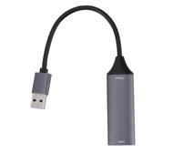 Blaihild Tarjeta de Captura de Video 4K Aleación de Aluminio USB 3.0 Game Grabber para Transmisión, Grabación de Baja Latencia de 30 Hz, Cable Extendido de 15 M para Conferencia OBS Zoom Twitch