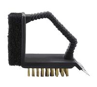 Blaihild 【título】 Limpiador de Barbacoa Cepillo de Limpieza Multifuncional para Horno de Barbacoa de Acero Inoxidable Duradero 3 en 1, Herramienta de Limpieza Fácil para Asar para