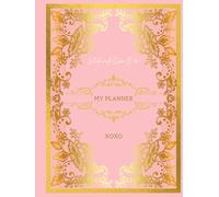 Blair Waldorf Planner: Gossip Girl: 230 pages of semi filled white pages, 8.5"x11" inches, Glossy cover