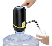 BLAIS Bomba de agua embotellada, dispensador de agua mineral doméstico eléctrico, cubeta de agua pura, presión de agua automática, 018 negro