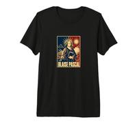 Blaise Pascal Matemáticas Filosofía Ciencia Camiseta Premium