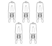 Blakapoo Luz para Horno G9, Bombilla Regulable, Luz Blanca Cálida, 2800K, Bombilla G9, bombilla g9 para Microondas, luz de Techo, Gabinete, Paquete de 5
