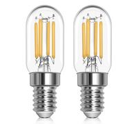 Blakapoo T22 E14 Bombillas LED 2W Blanco Cálido 2700K, Bombillas Pigmeas SES Recambio para Bombilla E14 de Frigorífico 25W, AC 220-240V, 200 Lumen, para Lámpara de Sal, Frigorífico, paquete de 2