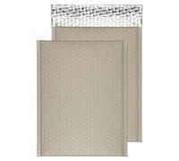 Blake Colour 320 x 240 mm 70 Mu Burbuja metálica mate Despegar y sellar (MTSG324) Gris tormenta - Paquete de 500