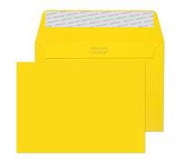 Blake Colour | sobres amarillos C6 (11.4 x 16.2cm) | 25 unidades | 120 g/m² | certifcado FSC y sostenible | tira autoadhesiva | sobres para invitaciones y manualidades | modelo 15103