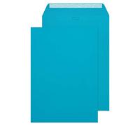 Blake Colour | sobres azul intenso C4 (32.4 x 22.9cm) | 250 unidades | 120 g/m² | certifcado FSC y sostenible | tira autoadhesiva | sobres para invitaciones y manualidades | modelo 409P