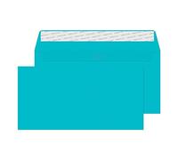 Blake Colour | sobres azul intenso DL+ (11.4 x 22.9cm) | 500 unidades | 120 g/m² | certifcado FSC y sostenible | tira autoadhesiva | sobres para invitaciones y manualidades | modelo 209