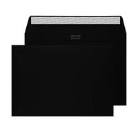 Blake Colour | sobres negros C5 (16.2 x 22.9cm) | 500 unidades | 120 g/m² | certifcado FSC y sostenible | tira autoadhesiva | sobres para invitaciones y manualidades | modelo 314