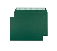 Blake Colour | sobres verde oscuro C4 (22.9 x 32.4cm) | 10 unidades | 120 g/m² | certifcado FSC y sostenible | tira autoadhesiva | sobres para invitaciones y manualidades | modelo SP 63421